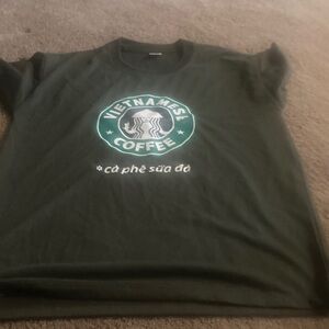 Vietnamese Coffee Graphic Tee - Green